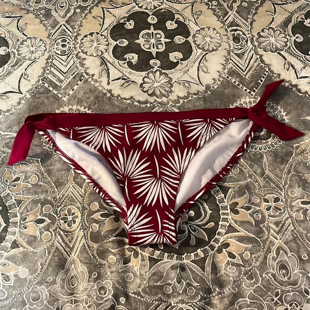 Boden side tie bikini bottom